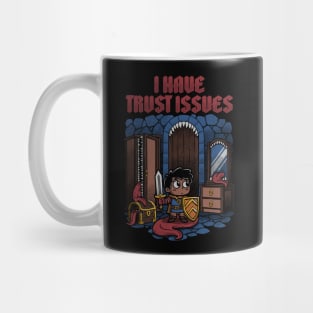 RPG Mimic Trust Issues - Cute Funny Adventure Mug